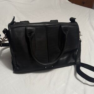 Frye Black Amy Satchel